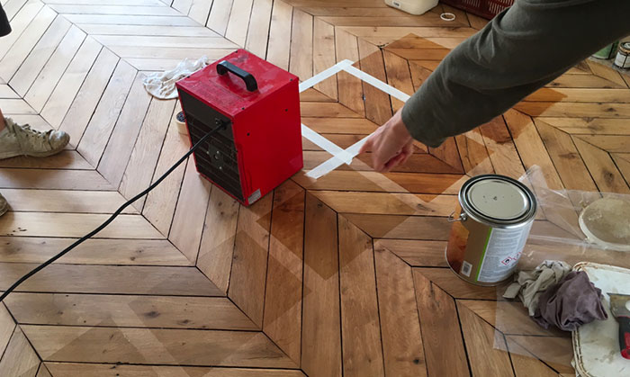 Ponçage de parquet à Les pavillons sous bois (93320)